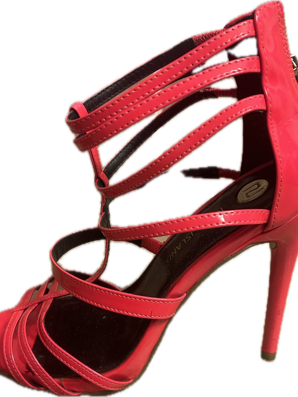 Women's Strappy High Heel Sandal - Hot Pink NEW size 40